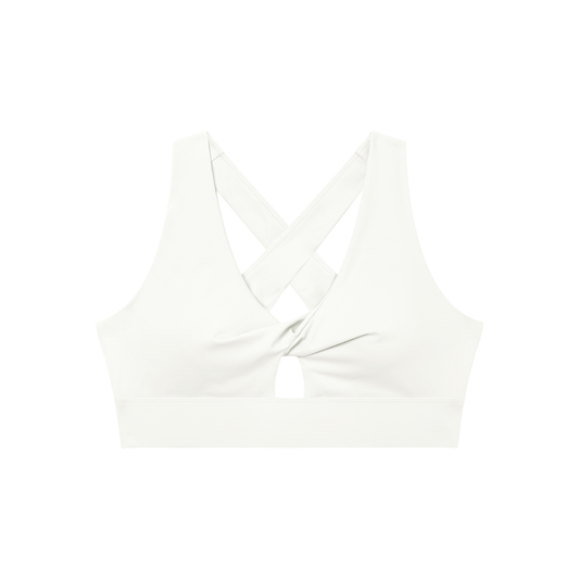 TWIST SPORTS BRA [WHITE]