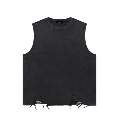 DISTRESSED TANK TOP