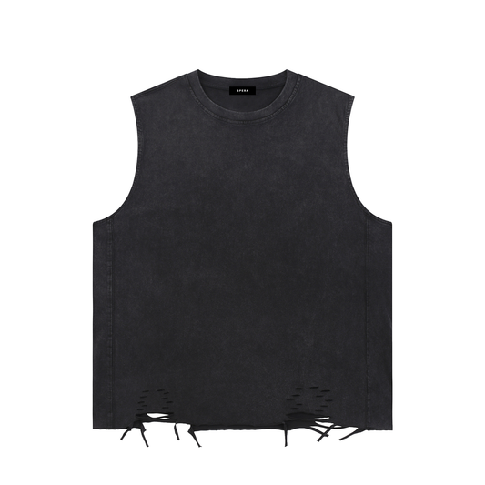 DISTRESSED TANK TOP