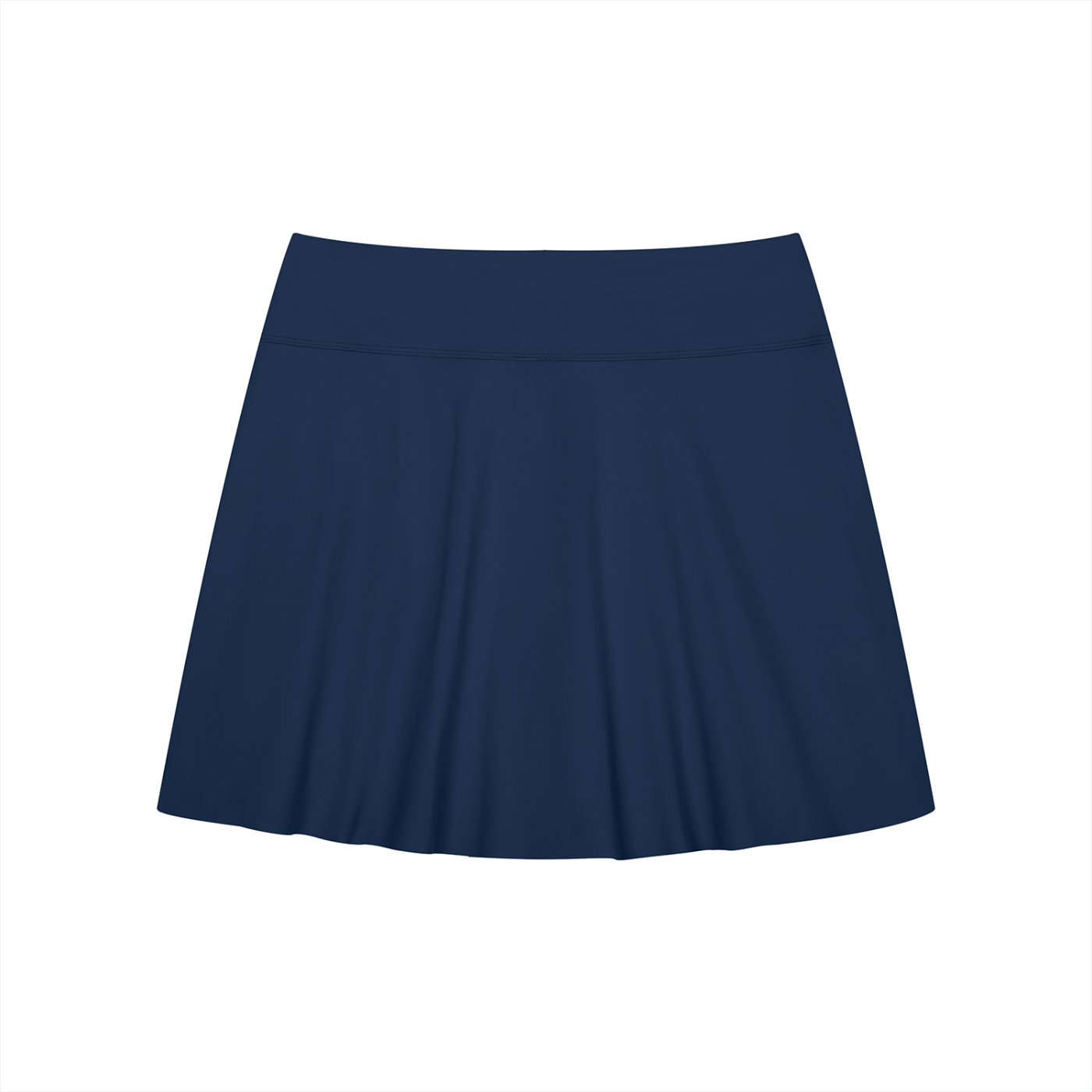 PANEL SLIT SKIRT [NAVY BLUE]