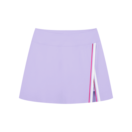 PANEL SLIT SKIRT (LAVENDER)