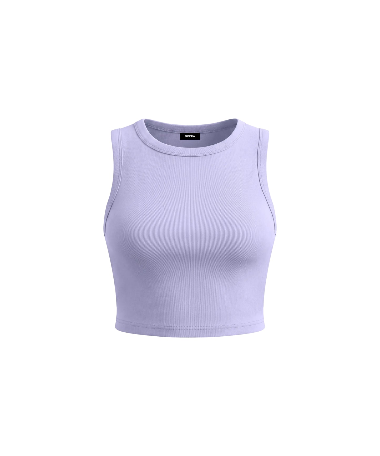 CROPPED BODY TANK [LIGHT PURPLE]