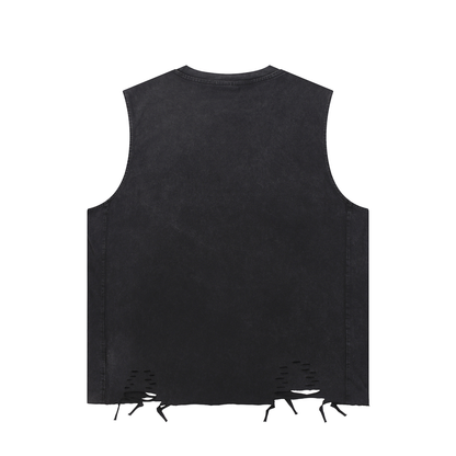 DISTRESSED TANK TOP