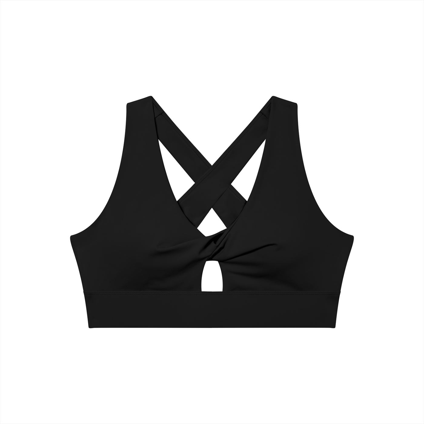 TWIST SPORTS BRA [BLACK]