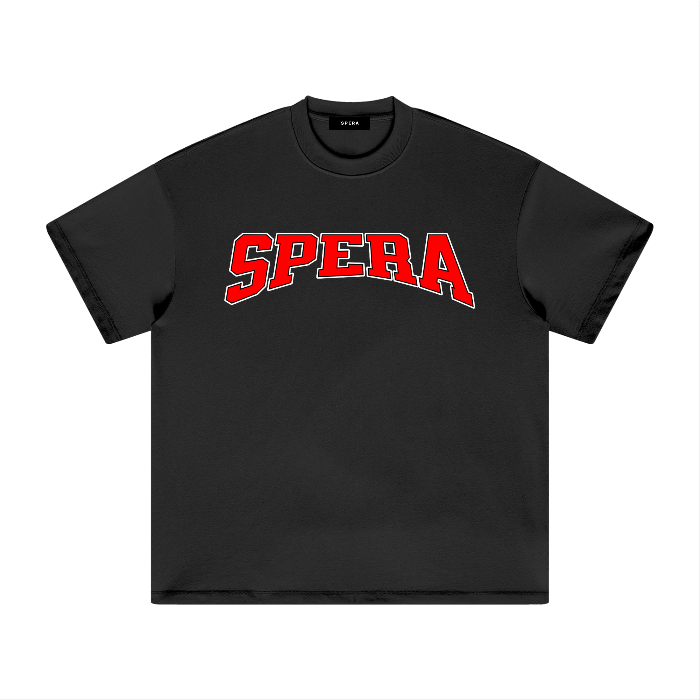 SPERA HEAVYWEIGHT TEE [BLACK]