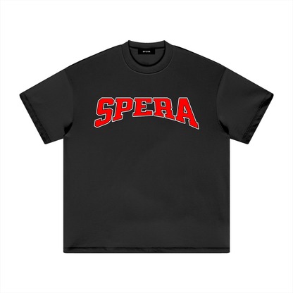 SPERA HEAVYWEIGHT TEE [BLACK]